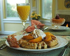 Fredericksburg Peach & Pecan Belgian Waffles